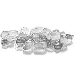 Los cubitos de hielo tipo Nugget son una opción de las máquinas de hacer hielo Crystal Tips