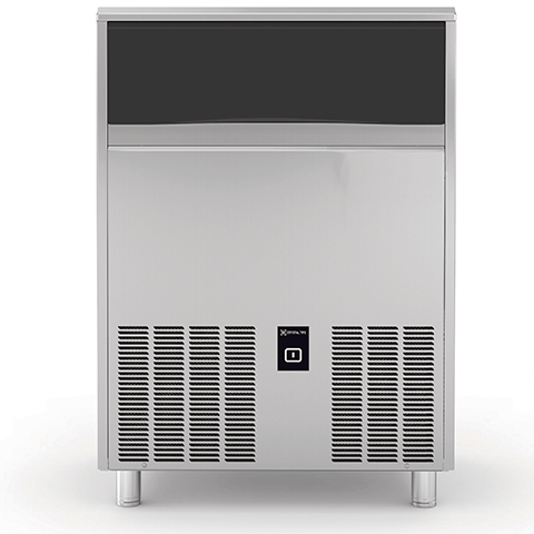 Las máquinas de hielo Crystal Tips encajan tanto en el suelo como sobre el mostrador