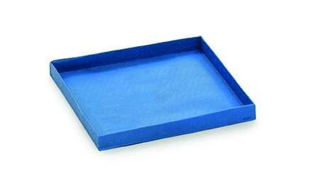 Quarter size cooking tray (Blue)