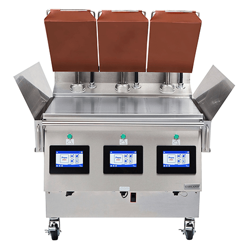 Plancha Garland XPress Grill tres módulos